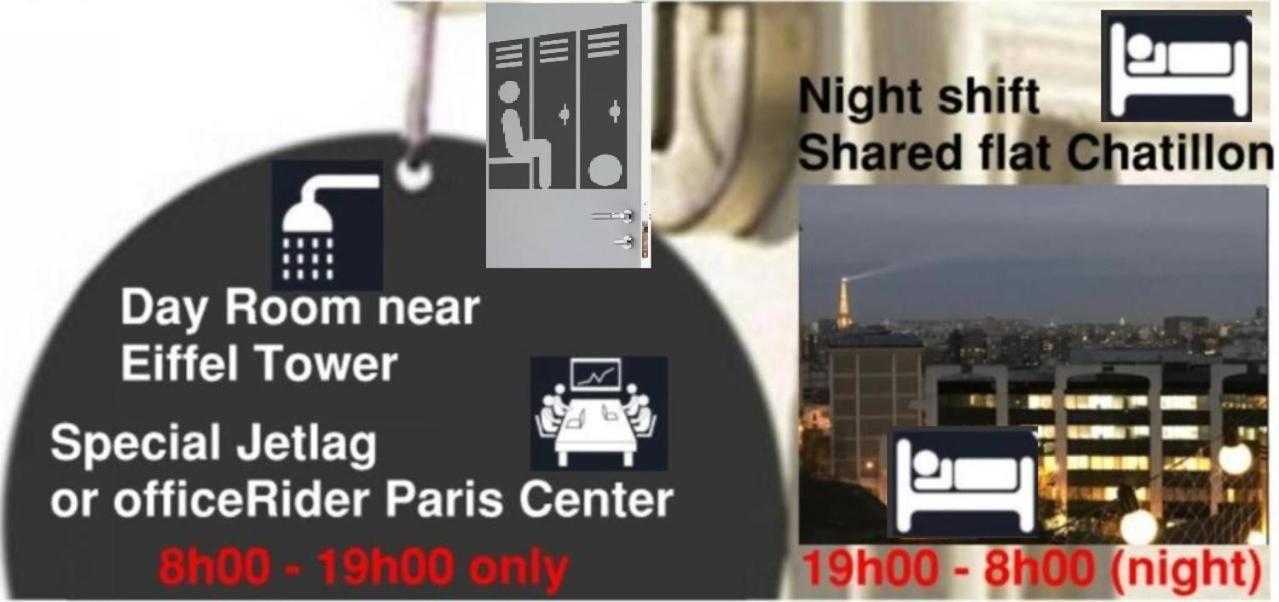 Eiffel Citea Access Dayroom Espace Paris Sans Nuitee Et Chambre Partagee Chatillon Nuitee -- Repos Journee Ou Espace Travail 8-19H Proche Tour Eiffel Ou Usage Bureau A L'Heure En Journee -- Nuitee Chatillon Avenue Париж Екстер'єр фото